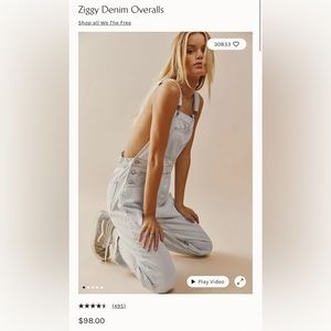 Beautiful Overall free people